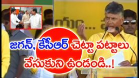Chandrababu Satirical Comments On Jagan & KCR