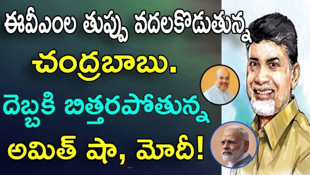 Chandrababu And Other Party Leaders Are Attack On EC Over EVM’s
