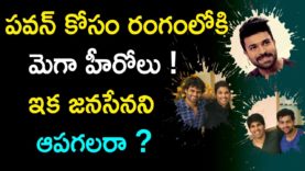 Mega Heros Are Entering To Support Pawan Kalyan