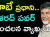 Sharad Pawar interesting comments on Chandrababu