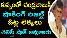 Shocking Results To TDP At Kuppam Constituency