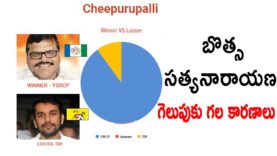 Bosta Satibabu Winning reasons in Cheepurupalli AP assembly Election Result 2019