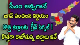 YS JAGAN Planning To Increase Districts In AP