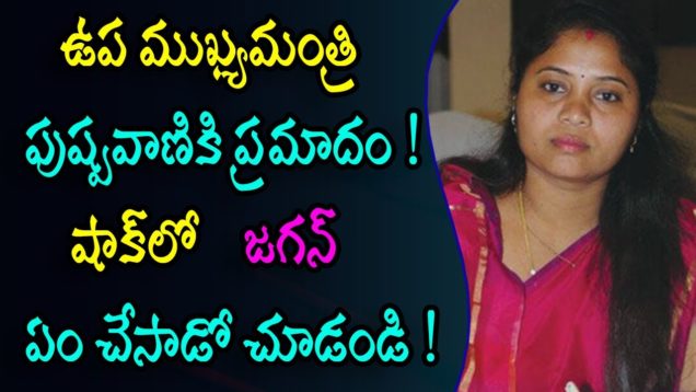 AP Deputy CM Pushpa Srivani escapes unhurt during a Program