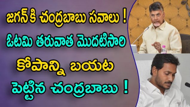 Chandrababu Fires On YS JAGAN