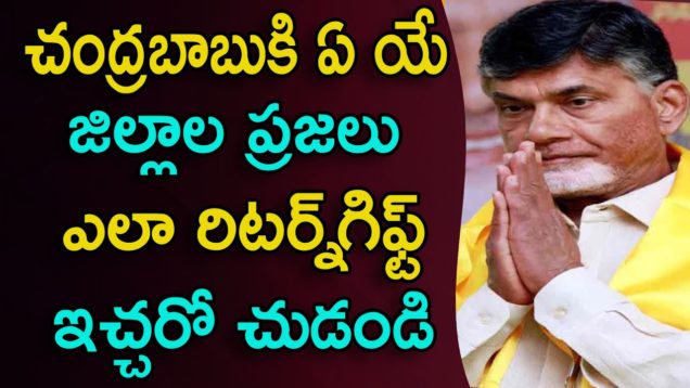 Chandrababu Get Return Gift from Districts In AP Elections