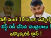 Chandrababu Lecture To TDP Candidates Over Party Changing