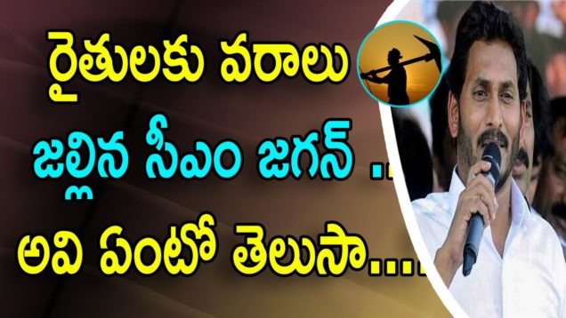 Jagan Reddy announces ‘Rythu Bharosa’ input subsidy scheme For Farmers