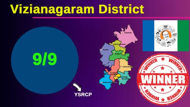 YSRCP Clean Sweep in VIJAYANAGARAM District