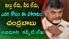 Chandrababu Fan Open Letter About His Sacrifices For AP