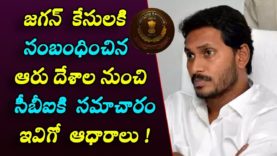 CBI got information from 6 countries about Jagan illegal assets cases