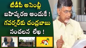 Chandrababu sensational letter to Governor