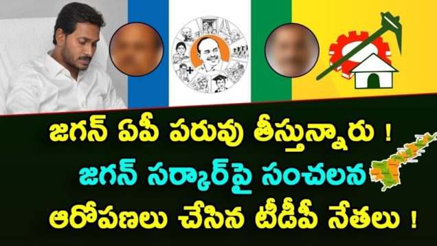 TDP leaders sensational comments on Jagan government