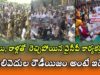 YCP activists enraged with sticks and stones